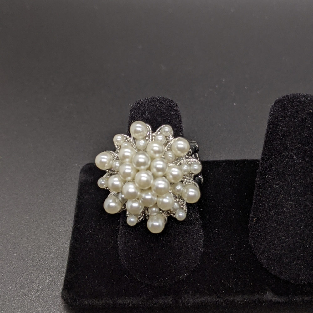 Pearl Stretch Cocktail Ring🍸🍹🤩 - Adjustable